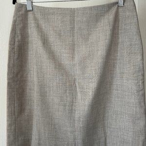 Banana Republic Suiting Skirt in Tan